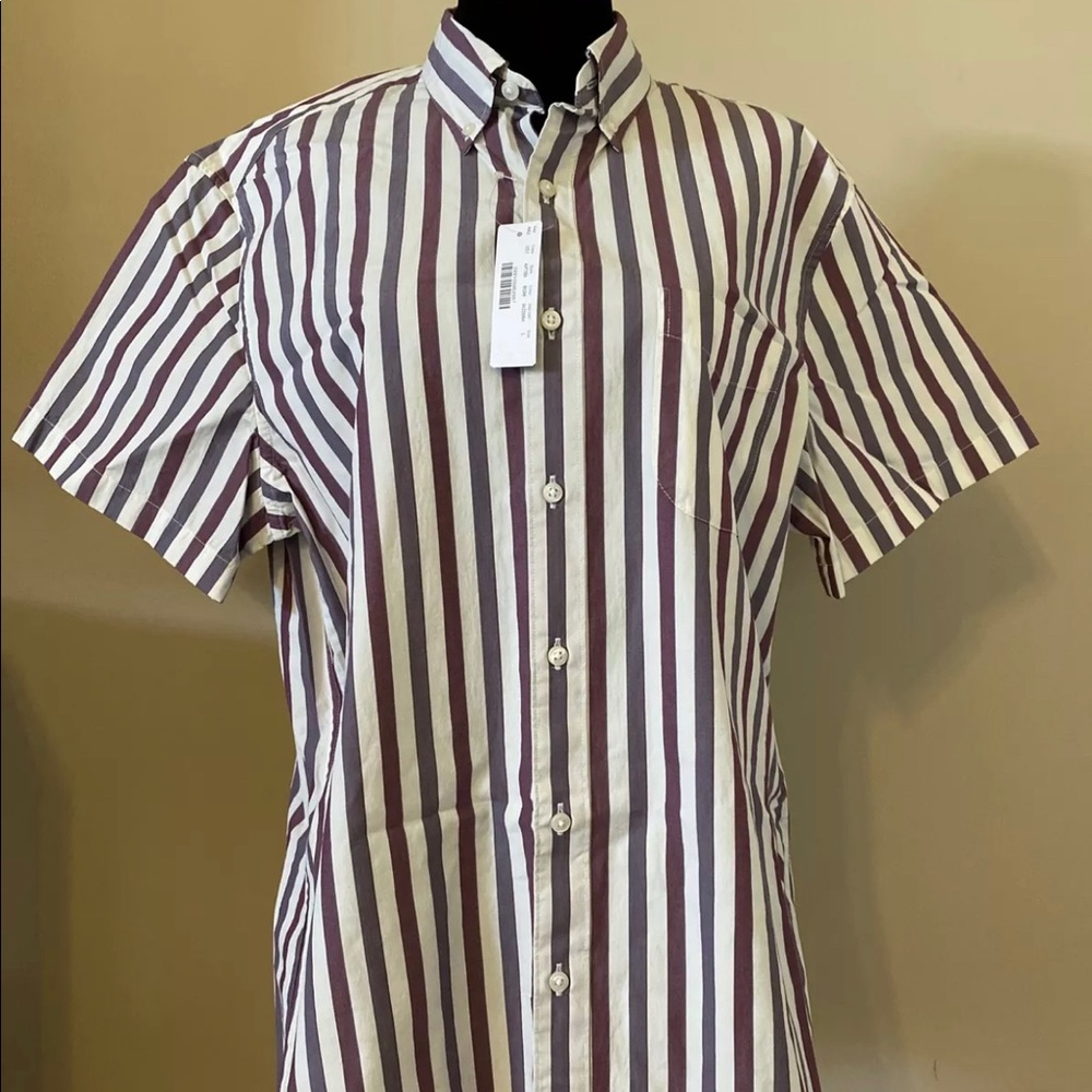🆕 JCREW Short-sleeve stretch Secret Wash